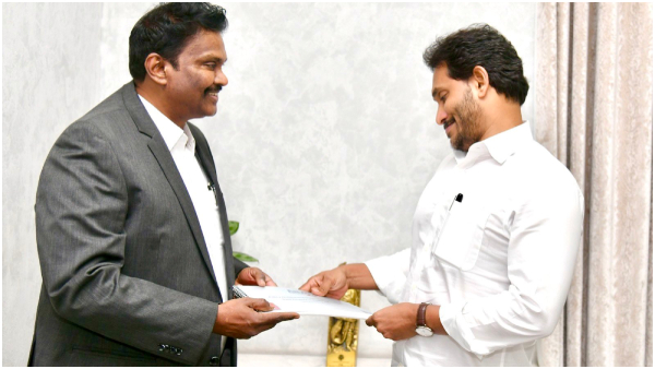 Senior IPS officer PV Sunil kumar met CM YS Jagan and submit his proposals
