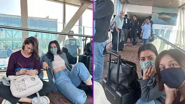 Actress Radhika Apte stuck in Mumbai airport