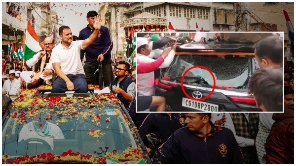 Rahul Gandhis car pelted with stones during Congress yatra in West Bengal: Adhir Ranjan Chowdhury Rahul Gandhis car pelted with stones during Congress yatra in West Bengal: Adhir Ranjan Chowdhury