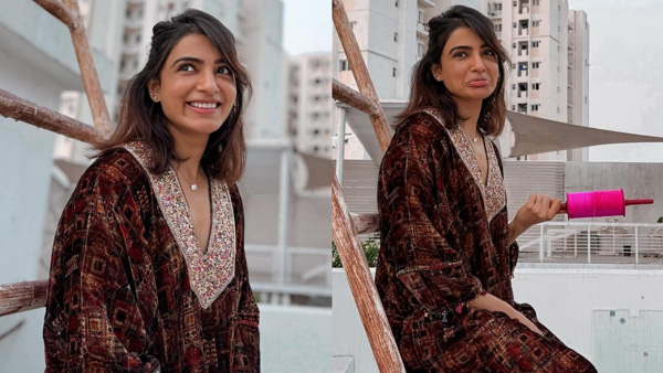 star heroine samantha shines with beauty