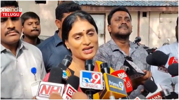 Key comments of YS Sharmila after the meeting with Chandrababu
