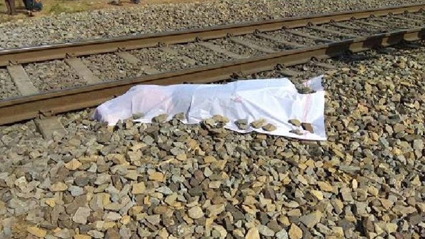 A school bus driver committed suicide after being hit by a train along with an 8th class girl on New Years Day