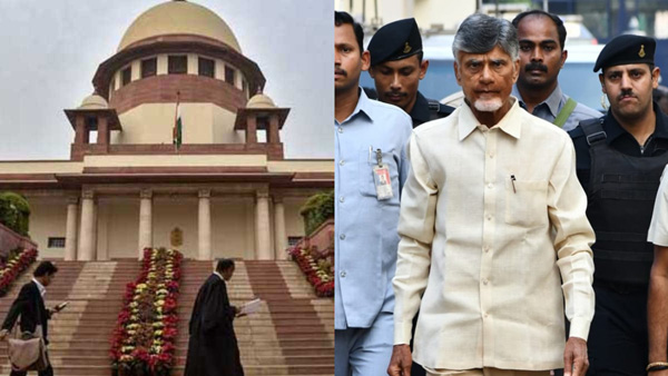 supreme court to decide on chandrababu bail cancellation in irr case today
