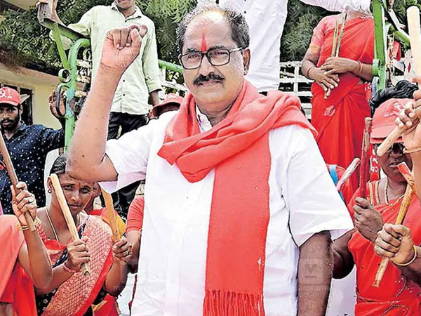 thammineni Veerabhadram hospitalized, due to heart attack