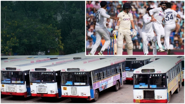 Hyderabad: tsrtc to run special buses for india vs-england test match