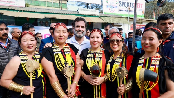 bharat jodo nyay yatra draws good response in manipur as rahul promise peaceful, hormonious again