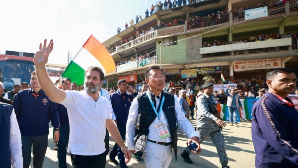 bharat jodo nyay yatra draws good response in manipur as rahul promise peaceful, hormonious again