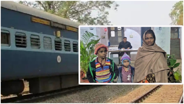 A wife traveled for 13 hours in the Sabarmati Express train with her husbands dead body next to her