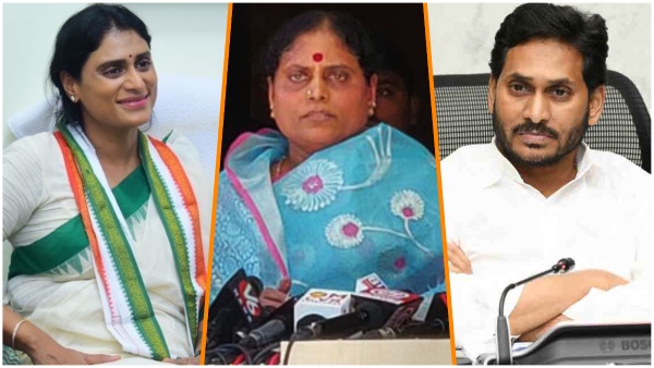Vijayamma is suffering between YS Sharmila and YS Jagan war