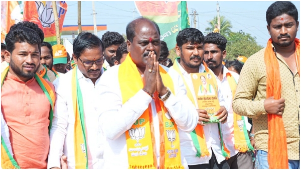 IT raids in bjp leader andela sriramulu residence