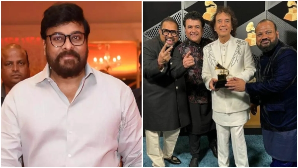 Megastar Chiranjeevi response on grammy awards 2024 winner Shakti band