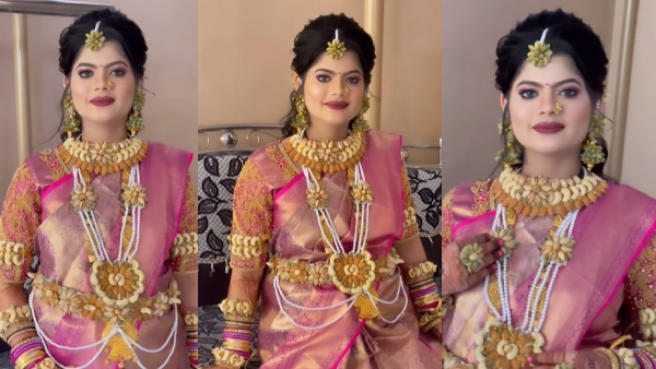 Viral video : Decorate with dry fruits..You are super madam..(Video)