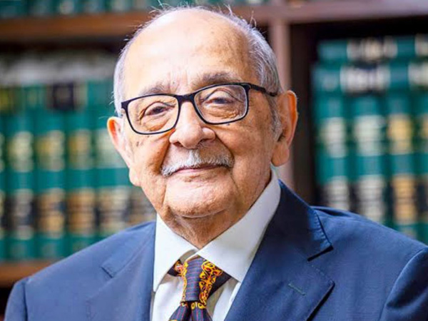 Supreme Court Senior Advocate Fali S Nariman passes Away at 95 years age