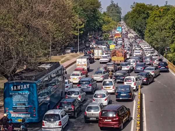 Farmers protest 2024: Police barricading at Ghazipur border