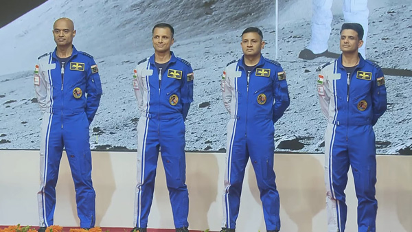 these four astronauts picked up for ISROs Gaganyaan Mission these four astronauts picked up for ISROs Gaganyaan Mission
