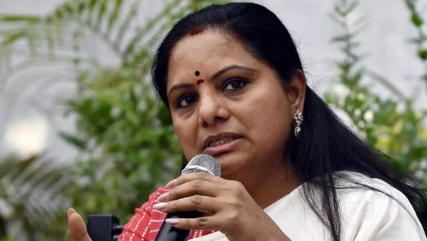 MLC Kavitha slams telangana congress govt, for Women Reservation GO issue MLC Kavitha slams telangana congress govt, for Women Reservation GO issue