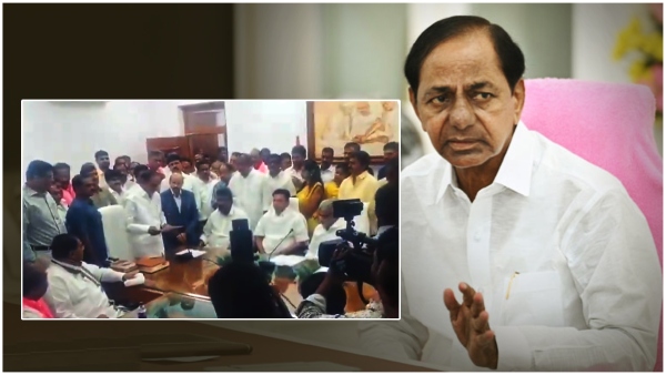 KCR took oath as MLA, and also taken charge as opposition leader of telangana assembly KCR took oath as MLA, and also taken charge as opposition leader of telangana assembly