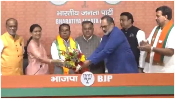 BRS MP P Ramulu joins the BJP