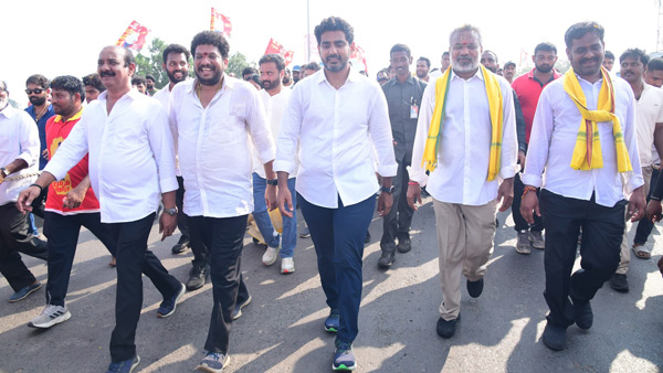 Nara lokesh going to start shankharavam meetings instead of yuvagalam padayatra 