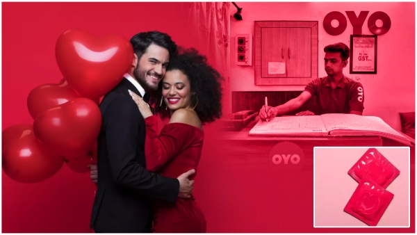 On the occasion of Valentines Day, more rooms were booked in hotels and more condoms were bought.