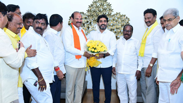 YSRCP MLA Kolusu Parthasarathy joined in TDP