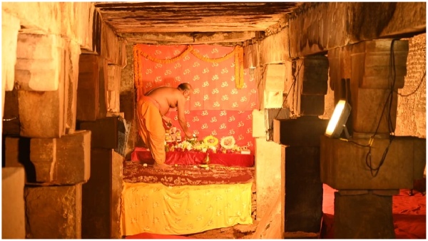 The Puja started at the basement of the Gyanvyapi Masjid