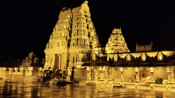  Rathasaptami celebrations in Yadadri; Sri lakshmi narasimha swamy on a golden chariot!!