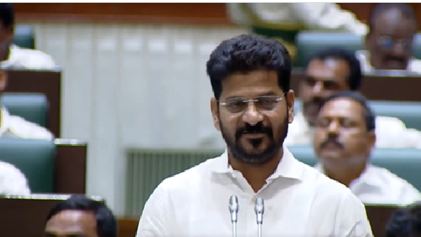  cm revanth reddy slams kcr for water projects issue.