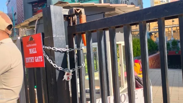 BBMP officials have seized the famous producer Rock Line Venkatesh Mall in Bengaluru