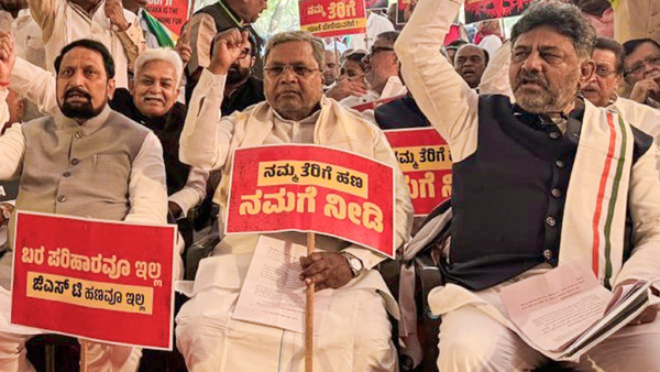 We are only getting Rs 12-13 back, CM Siddaramaiah slams centre