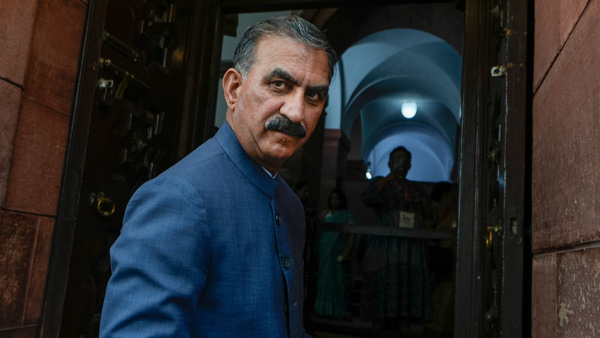 Himachal Pradesh CM Sukhwinder Singh has resigned