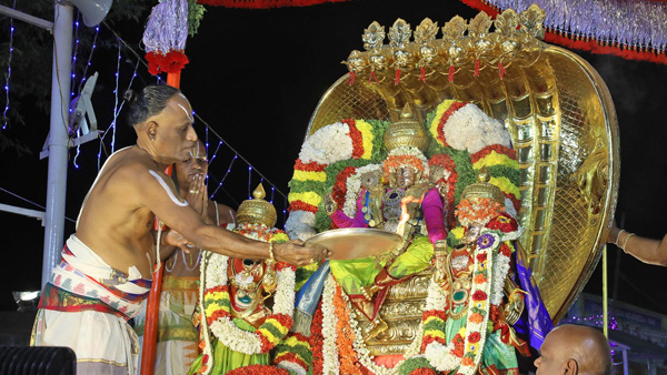 Srikalyana Venkateswara Swamy Brahmotsavam begins with grandeur at Srinivasamangapuram near Tirupati