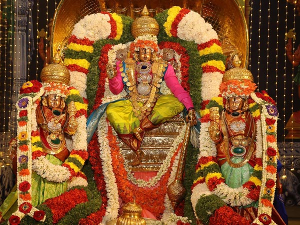 Srikalyana Venkateswara Swamy Brahmotsavam begins with grandeur at Srinivasamangapuram near Tirupati