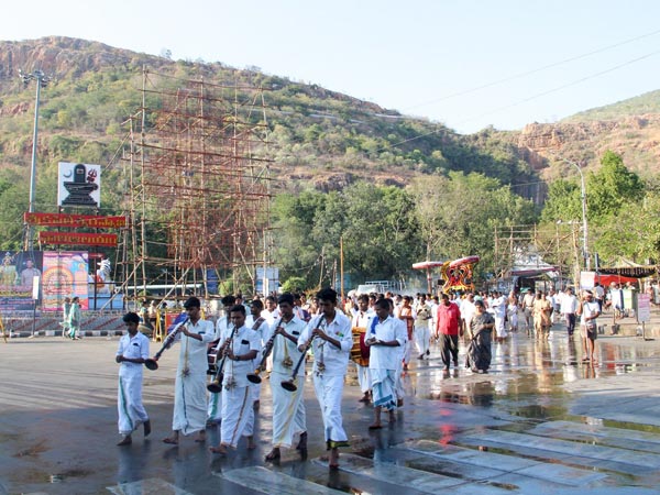 Srikalyana Venkateswara Swamy Brahmotsavam begins with grandeur at Srinivasamangapuram near Tirupati
