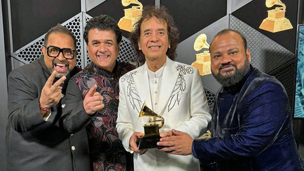 grammy awards 2024: Ustad Zakir Hussain and Shankar Mahadevans fusion band Shakti won grammy award