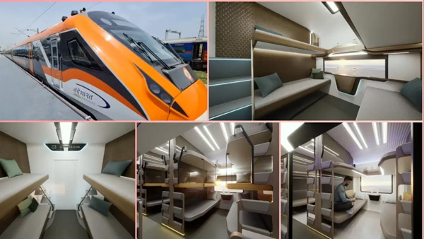 Railways all set for introduce Vandebharat Sleeper trains in next month, first route announces