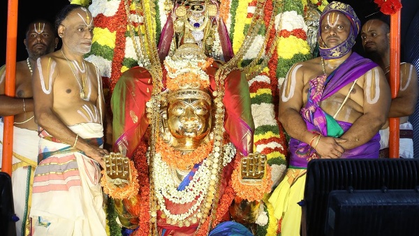 Sree Kalyanavenkateswara Swami Brahmotsavam in Srinivasamangapuram