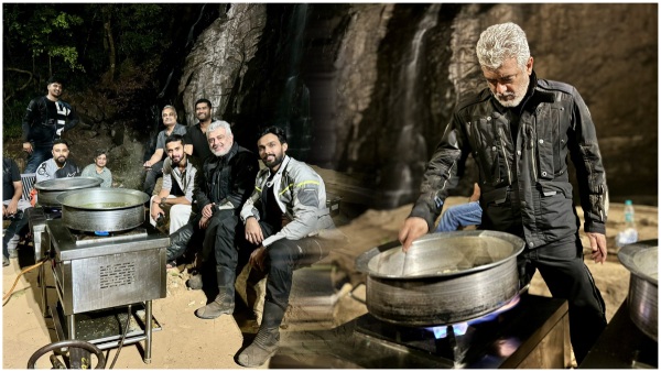 Tamil superstar cooked biryani in the forest Pics going viral
