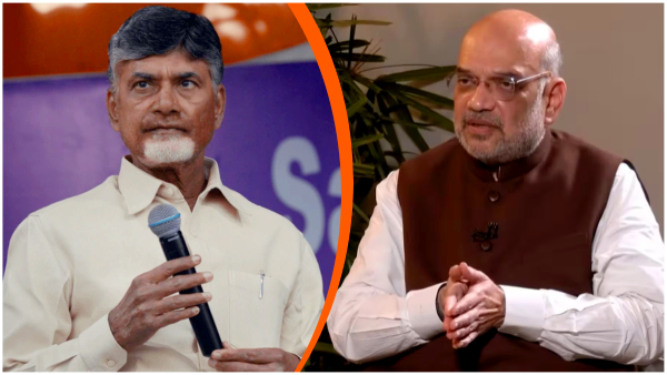 Union Home Minister Amith Shah key comments over Chandra Babu re join in NDA and Alliance in AP