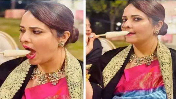 anasuya once again trolling from netizens