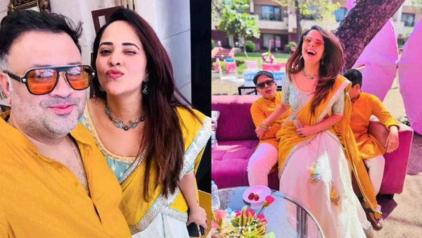 anasuya Bharadwaj public appearance in srungavarapukota