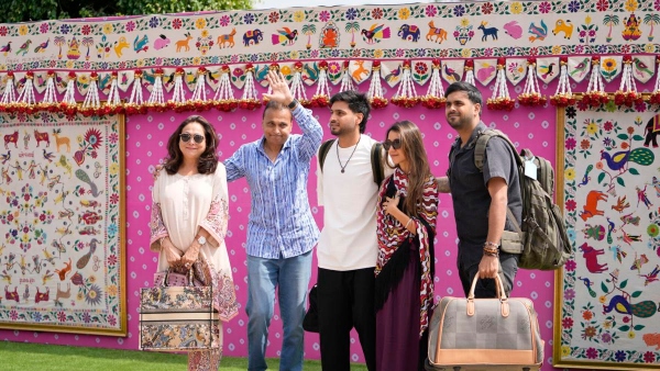 Anil Ambani simple entry in Anant Ambani s pre-wedding event