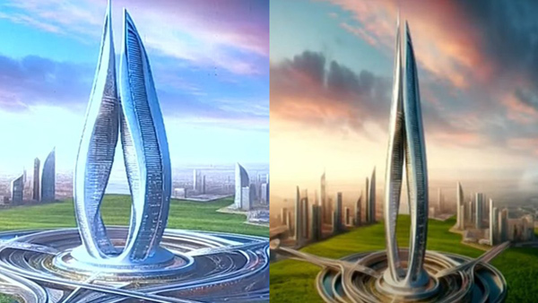 CM YS Jagan revealed the designs of Iconic Structures including Secretariat at Visakhapatnam