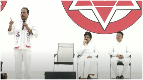 ysrcp mla arani srinivasulu joined jansena key comments on ysrcp insults