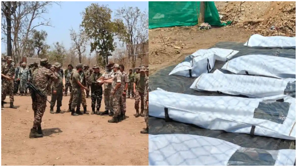 2 women among 6 maoists killed in encounter with security personnel in Bijapur Chhattisgarh