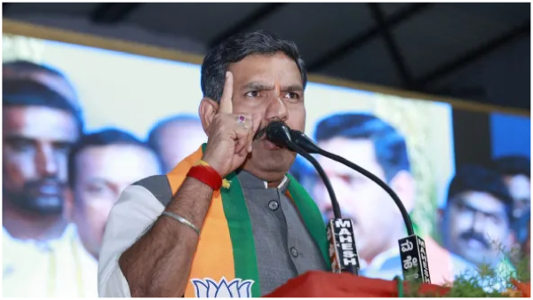 Mandya MP Sumalatha Ambarish held talks with Karnataka BJP president