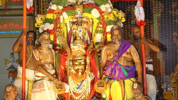 Sree Kalyanavenkateswara Swami Brahmotsavam in Srinivasamangapuram