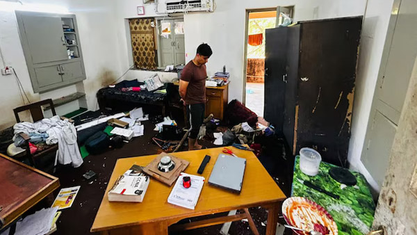 International students injured in attack on Gujarat University hostel