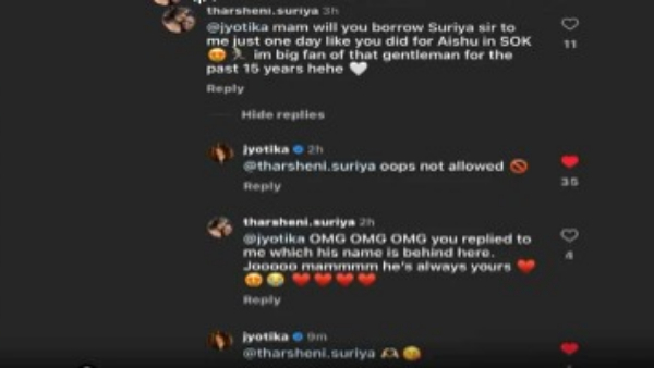 lady fan asking heroine husband for one day