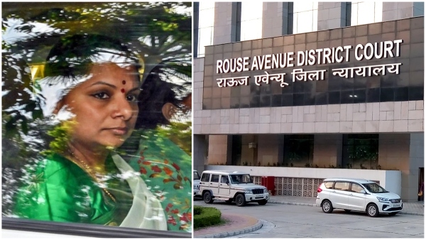 MLC kavitha new fight for home cooked food rouse avenue court hears the plea today